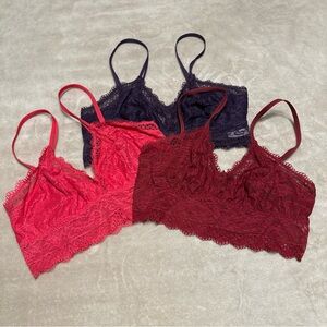 Soma embraceable lace bralette set
